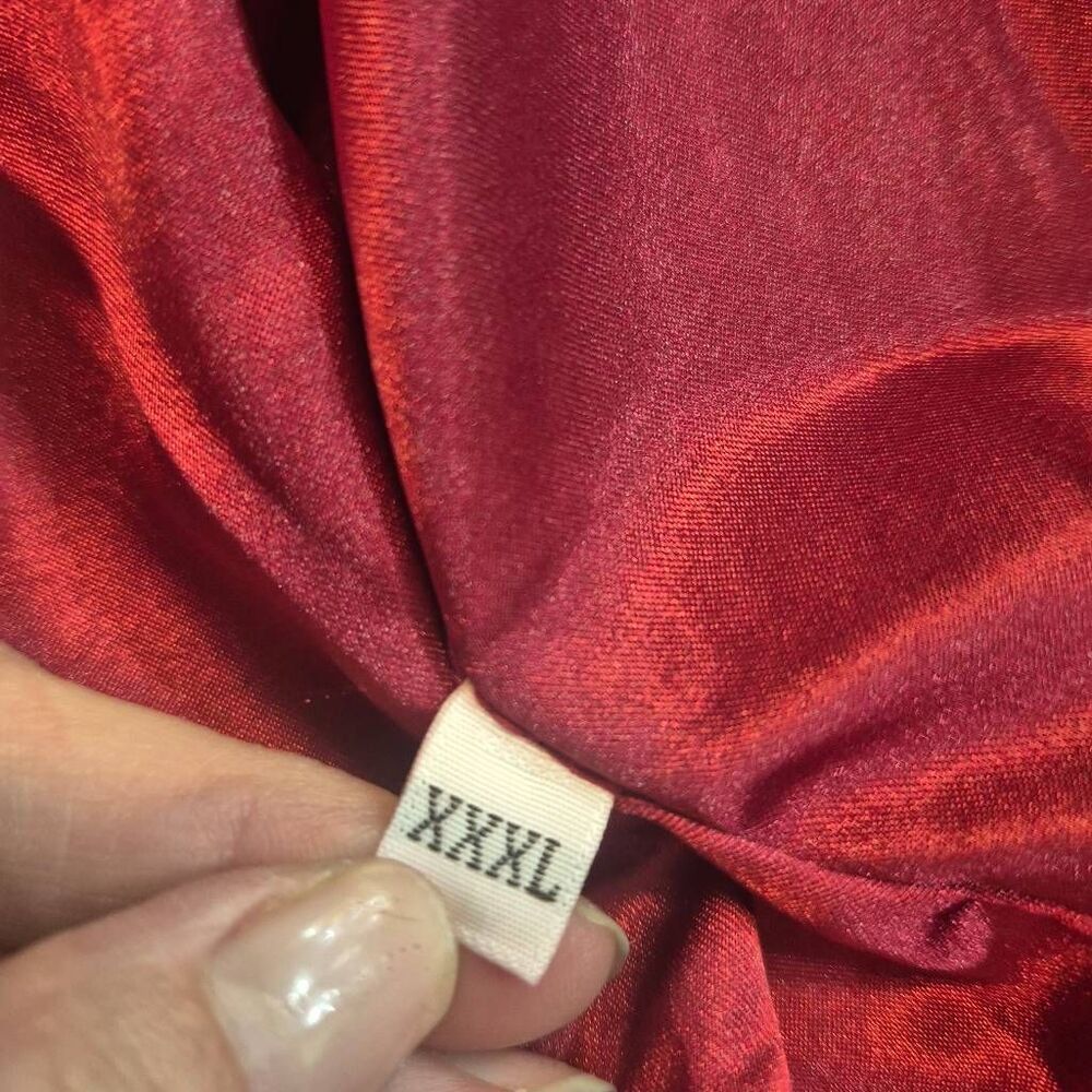 WEARVAST New NWOT Venetian Red Blazer Jacket Satin Lined Plus Size 3XL / XXXL - Picture 10 of 11